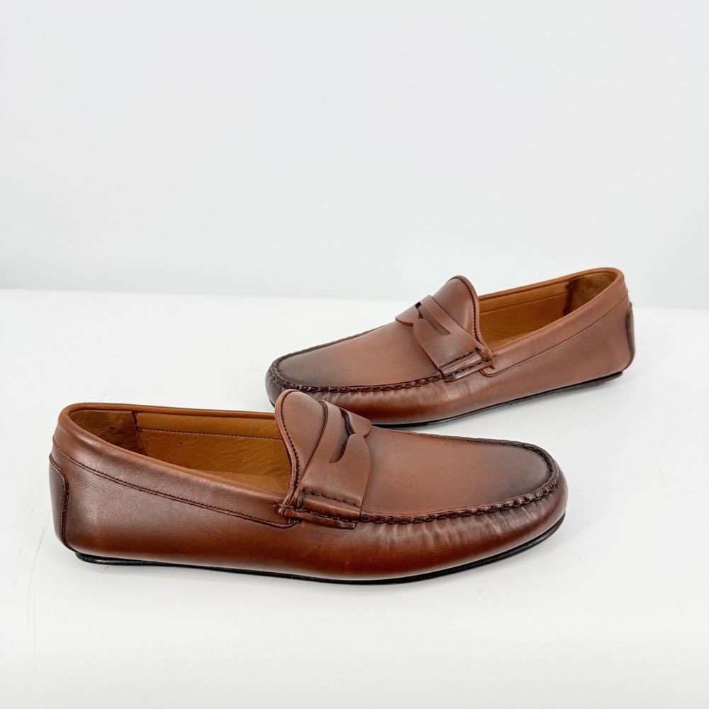 Allen Edmonds Super Sport Penny Loafer Mens 10.5 D Excellent Leather